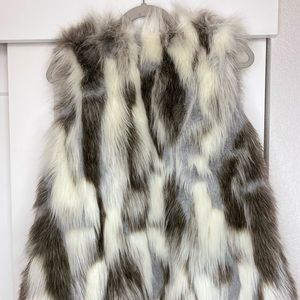 fur vest